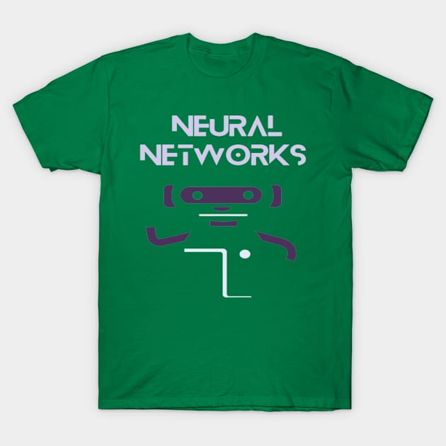 Artificial Intelligence - Neural Networks T-Shirt by Bharat Parv